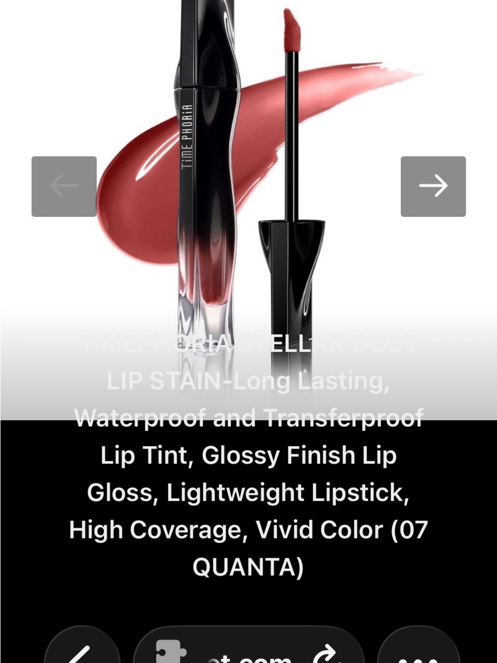 Long-Lasting Lip Stain - 07 Quanta (Rose Mauve)